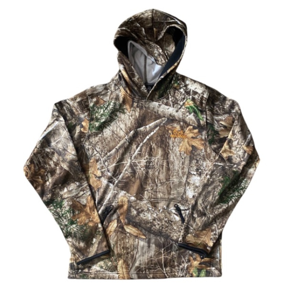 REALTREE MEN'S POLY HOODIE | EDGE Pullover Jacket Size S (34-36)